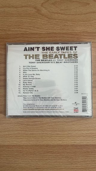 CD The Beatles Ain't She Sweet Tony Sheridan