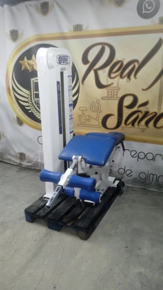 Máquina de gimnasio extensiones dual