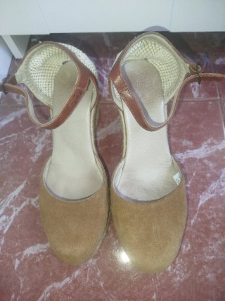 Alpargatas de piel