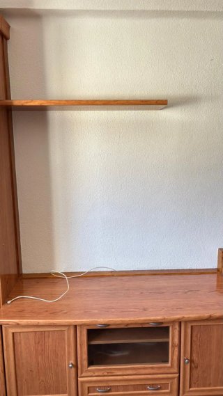 Mueble de salón modular de madera