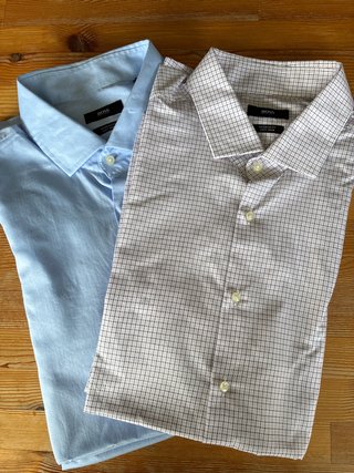 2 Camisas Manga Larga Boss Talla 48