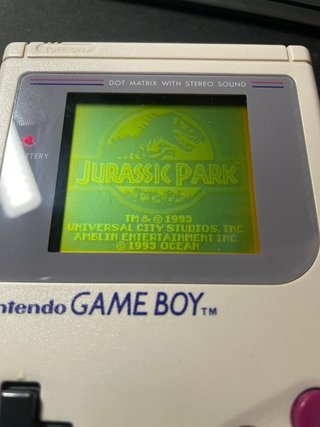 Jurassic Park Game Boy Nintendo DMG-JQ-ESP