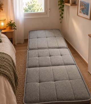 Sofá Cama Individual 4 en 1 con Arcón