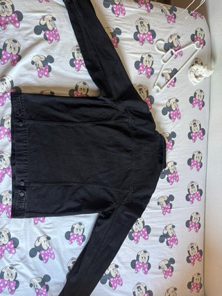 Chaqueta Vaquera Negra Zara