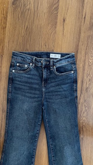 Pantalón vaquero azul -Talla para niña