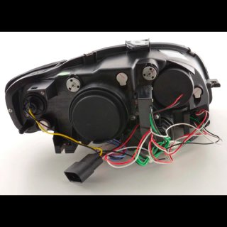 Faros delanteros con luz diurna para Audi A4 B7 Cr