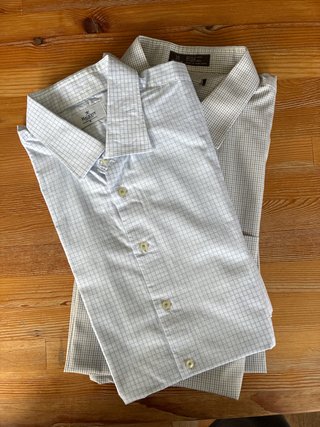 2 Camisas Hackett Manga Larga Talla M