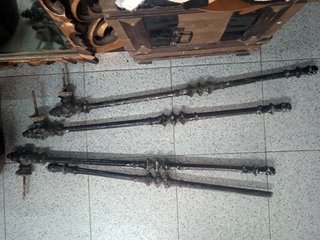 Balustres de hierro para escalera