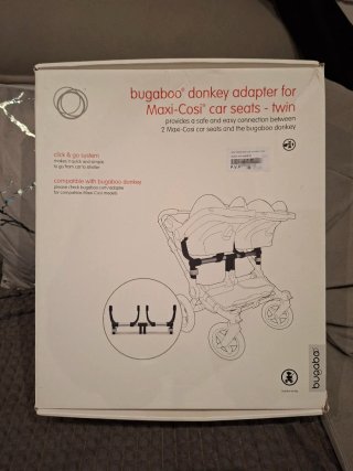 Adaptador Bugaboo Donkey Maxi-Cosi Twin