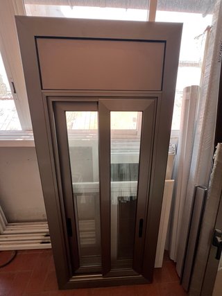 Ventana aluminio corredera SIN persiana