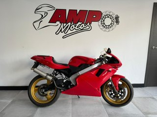 CAGIVA MITO 125 Roja y Dorada