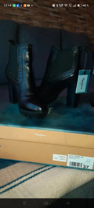 Botines de Tacón Pepe Jeans Negros