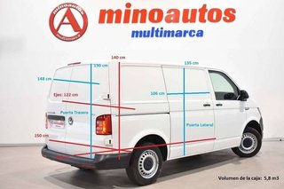 Volkswagen Transporter FURGÓN L1H1 2.0 TDI 110 CV