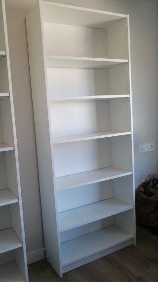 Estantería  IKEA Blanca 200x80x28