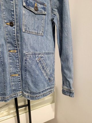 Chaqueta Vaquera Azul con Parche