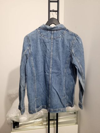 Chaqueta Vaquera Azul con Parche
