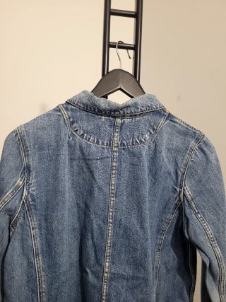 Chaqueta Vaquera Azul con Parche