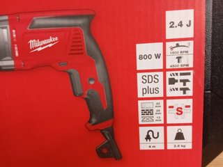 Milwaukee PH 26 T - Martillo de 4 modos SDS-Plus