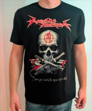 CAMISETA NEGRA - ANGELUS APATRIDA - TALLA XL o L -