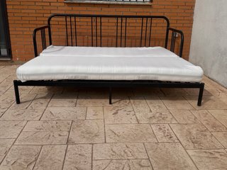 Sofá Cama de 3 Plazas con Colchones