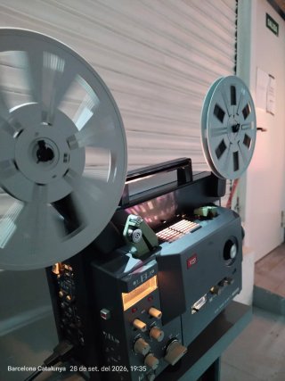Proyector Super 8 Elmo GS 800 M Lente F/1.1