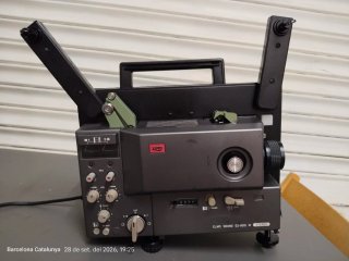 Proyector Super 8 Elmo GS 800 M Lente F/1.1