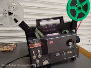 Proyector Super 8 Elmo GS 800 M Lente F/1.1