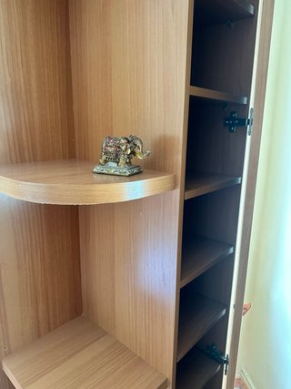 Estantería de Esquina de Madera