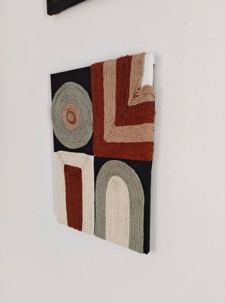 Quadro decorativo stile boho/Pintura decorativa