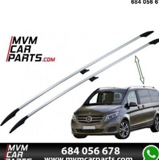 Barras de techo / Baca aluminio para Mercedes Clas