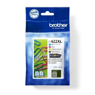 Multipack originale Brother LC422XL Nuovo Originale