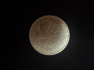50 Escudos Portogallo 1971 Banco de Portugal Argento