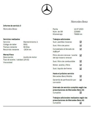 Mercedes-Benz Clase C 300 DE 306 CV 9G-TRONIC AMG LINE