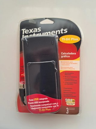 Calculadora Gráfica Texas Instruments TI-84 Plus