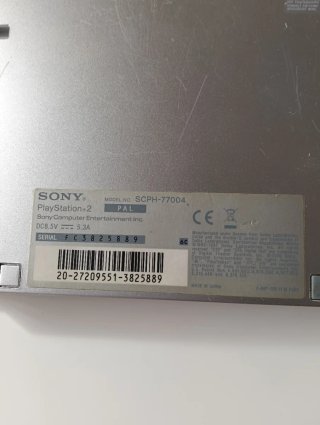 Consola PlayStation PS2 Slim Plata