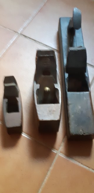 3 Cepillos de Carpintero Antiguos Marples & Sons