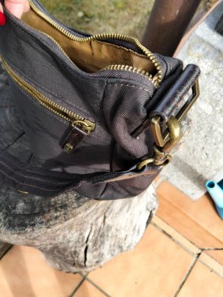 Bolso piel Adolfo Dominguez Marrón