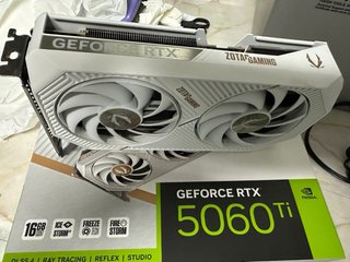 Tarjeta Gráfica Zotac Gaming RTX 5060 Ti 16GB