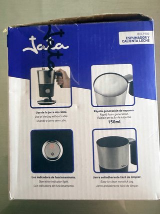 Espumador y Calentador de Leche Jata