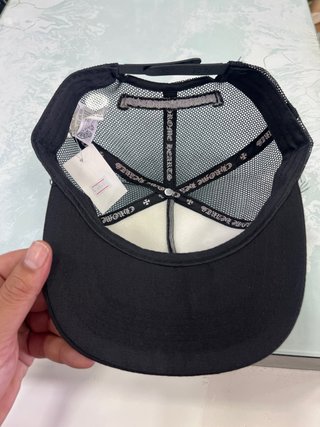 Gorra Chrome Hearts Blanca y Negra