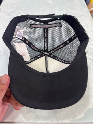 Gorra Chrome Hearts Blanca y Negra