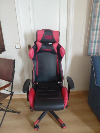 Sillón Gaming Stinger Negro y Rojo