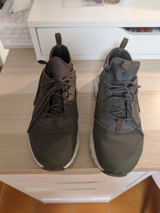 Zapatillas Nike Huarache Verde Oliva
