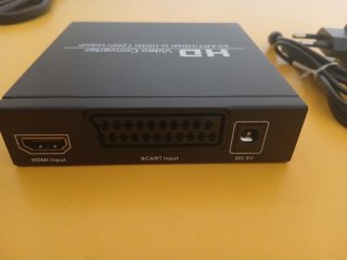 Convertidor HD SCART a HDMI 720P/1080P
