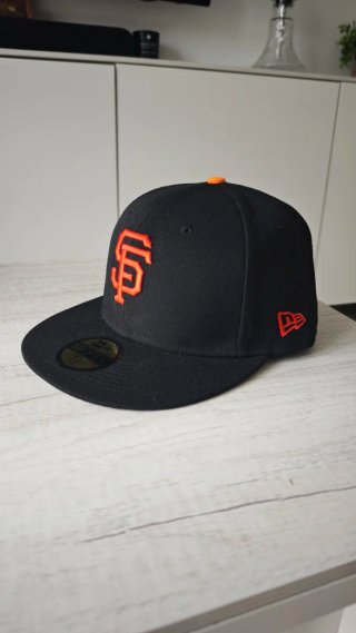 Gorra New Era 59FIFTY SF Giants Negra Naranja