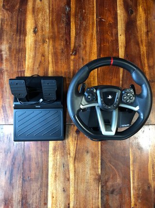 RWA HORI Racing Wheel Apex volante + pedaliera ps4