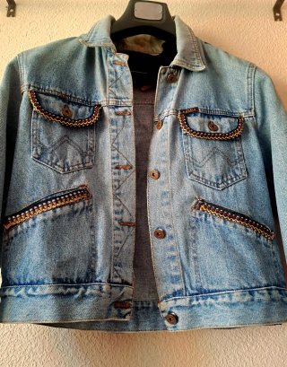 Cazadora Vaquera Boho Única