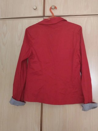 Americana Blazer Roja de Mujer