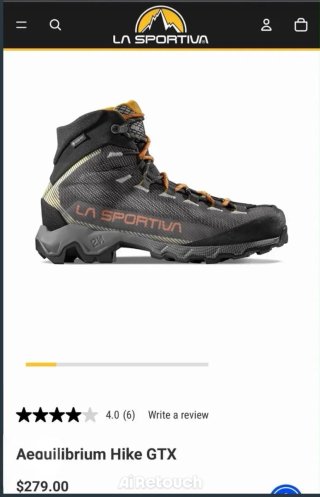 Botas La Sportiva Aequibrium Hike GTX Talla 44.5