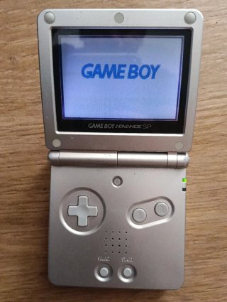 Nintendo Game Boy Advance SP Plateada